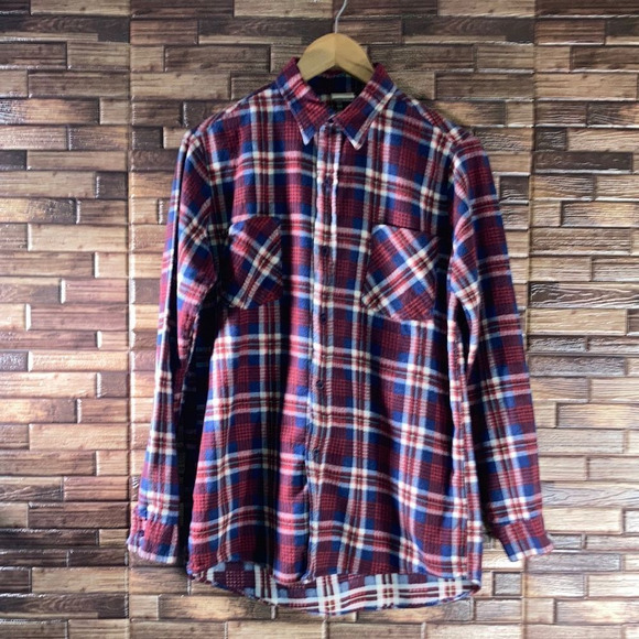 Vintage Mens Medium Ozark Trail Flannel Shirt - Picture 1 of 8